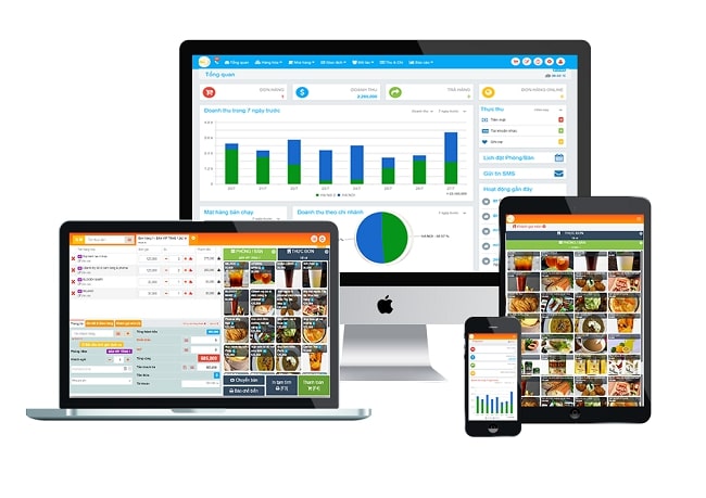 App quản l&yacute; b&aacute;n h&agrave;ng, quản l&yacute; doanh thu TPos